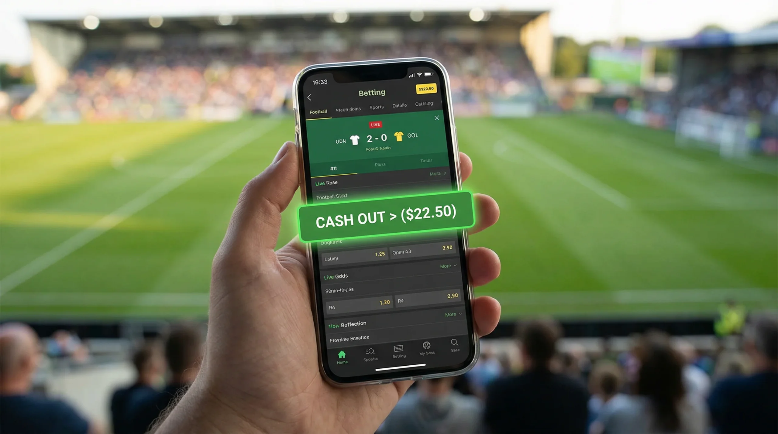 Funcionalidade de cash out nas apostas desportivas em Portugal