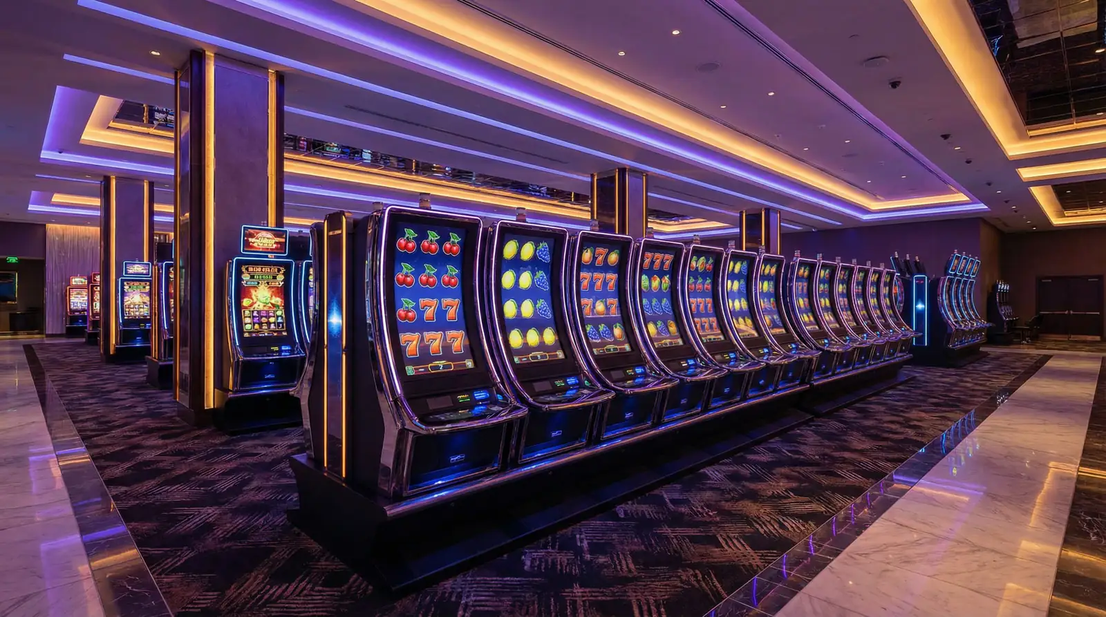 Slot machines e slots online nos casinos legais portugueses